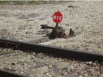 Switch Stand for northbound track into Railroad Wheel Plant
